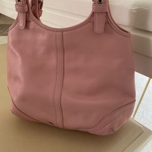 Pink coach purse